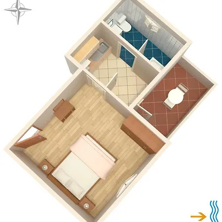 Apartment Family Friendly Seaside Susak, Losinj - 8050